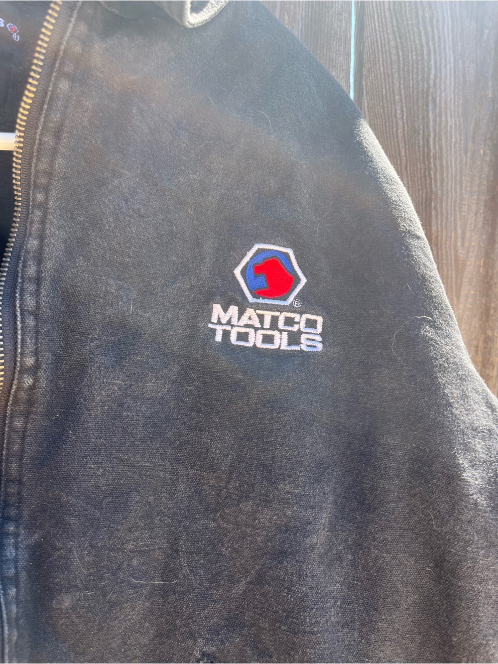 Matco Tools Men's Black Field Jacket - Full Zip Work Coat - Picture 2 of 8